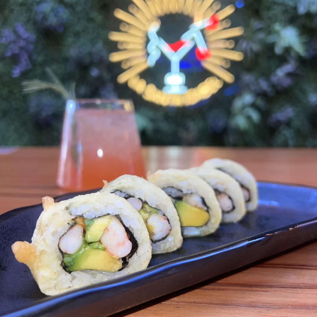Ebi rolls(envoltura opcional palta ,sesamo,panko ,tempura o topping